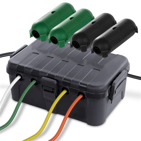 electrical box extension cord|outside extension lead waterproof box.